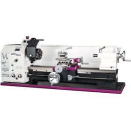 Tour à métaux d'établi hauteur des pointes 140 mm entre-pointes 700 mm alésage 26 mm 1,1 kW 230V vitesse variable Optiturn TU2807VB 230V