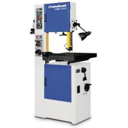 Scie à ruban verticale pour métaux hauteur de coupe 255 mm col-de-cygne 396 mm 1,5 kW 400V vitesses variables Metallkraft VMBS1610
