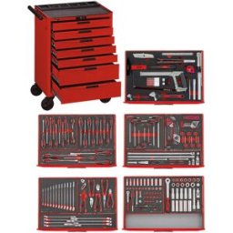 Servante d'outils professionnelle 7 tiroirs 240 pcs Teng Tools TCEMM240N