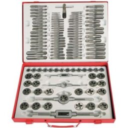 Set de tarauds et filières métrique 110pcs MW Tools SKC110ETM