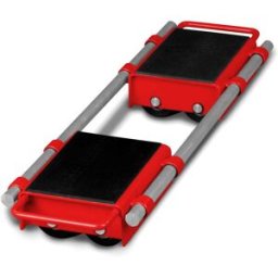Set de rouleaux de transport 6 tonnes - 2 plateaux à longueur réglable MW Tools SRC6