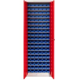Armoires à 2 portes avec 114 bacs de rangement MW Tools DEBK95D