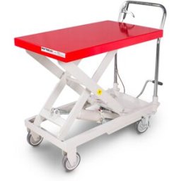 Table élévatrice hydraulique mobile à ciseaux 500 kg MW Tools WT500