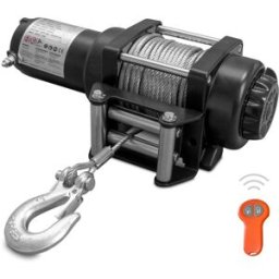Treuil électrique 12V 1360 kg 15,2m avec télécommande radio MW Tools EL1400