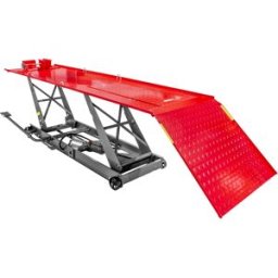 Pont moto pneumatique mobile 450kg 2200x680mm MW Tools TPSL450