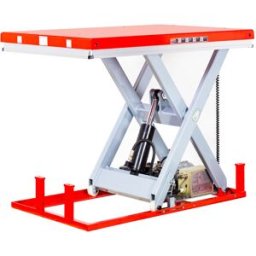 Table élévateur à ciseaux électro-hydraulique d'une hauteur de 990mm et d'une capacité de 1000 kg MW Tools TPSL1100