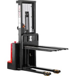 Gerbeur électrique 1000kg 1500mm mât simple 180 AH MW Tools FES1015