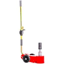 Cric rouleur hydro-pneumatique portable 15-30 T 2 étages MW Tools HPK1530M