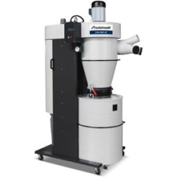 Aspirateur à copeaux bois cyclonique et autonettoyant 1760m³/h 3kW 400V Holzkraft ZAA2863AF 400V