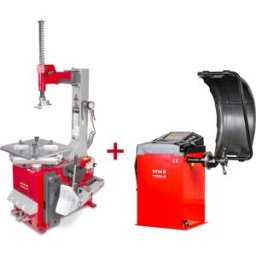 Pack démonte-pneu BT100 3x400V et équilibreuse de roues BB205 230V MW Tools BT100 SET2