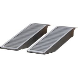 Jeu de rampes courtes aluminium 3000kg 930x300mm largeur utile 240mm MW Tools SOK0800