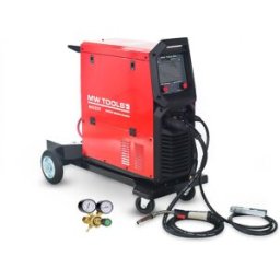 Poste à souder industriel MIG 250 A LCD + accessoires MW Tools MIG255I