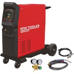 Poste à souder industriel MIG 350 A LCD + accessoires MW Tools MIG355I