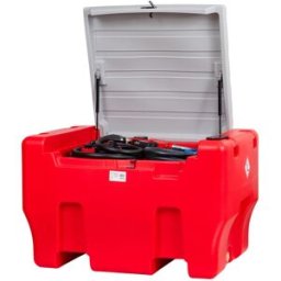 Réservoir Diesel Rouge Fioul PE 300L + AdBlue 50L avec pompe 12V MW Tools TDA3305012