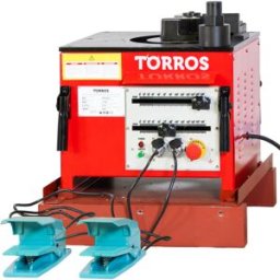 Plieuse fer à beton électrique pour cintrage barres d'armature de 6 à 25 mm angles de 0° à 180° 1,7 kW 230V Torros RB25