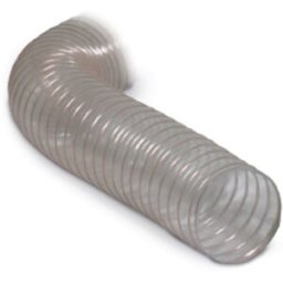 Tuyau transparent en spirale PU - 150MM - 10M Holzkraft 150MM10M