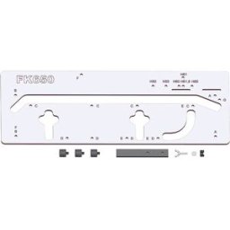 Gabarit conçu pour le fraisage des joints de plans de travail de cuisine avec tous les types de défonceuses 650 mm MW-Tech IWP650