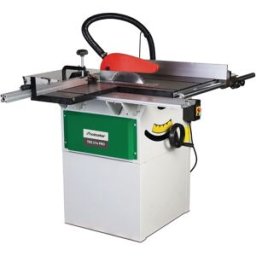 Scie circulaire sur table stationaire hauteur de coupe 80 mm 1,5 kW 400V y comprise lame de scie circulaire dia. 254 mm Holzstar TKS254PRO 400V
