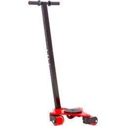 Timon rouleur 2 t 3 roues en PU pivotantes à 360° avec poignée MW Tools TRD2