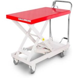 Table élévatrice hydraulique mobile à ciseaux 300 kg MW Tools WT300