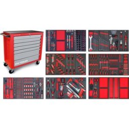 Servante d'atelier complète XL 514 outils MW Tools MWE512G2