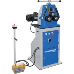 Cintreuse à 3 galets électrique avec 2 galets motorisés positionnement horizontal vertical 1,1 kW 400V Metallkraft PRM10E 3X400V