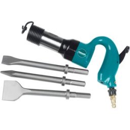 Burineur robuste pneumatique avec 3 burins de 12,7 mm Aircraft MHA PRO