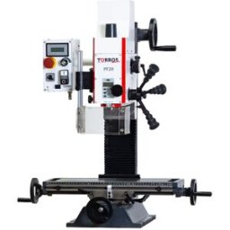 Perceuse-fraiseuse X 280 Y 175 mm Z 280 mm CM2/M10 0,85 kW 230V vitesses variables Torros PF20 VARIO