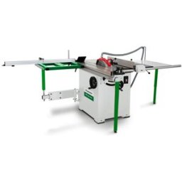 Scie à format hauteur de coupe 100 mm longueur 200 cm 3,5 kW 400V y comprise lame de scie circulaire dia. 315 mm et inciseur Holzstar FKS315-2000E
