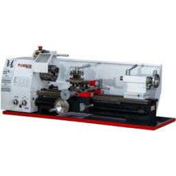 Tour à métaux d'établi hauteur des pointes 140 mm entre-pointes 700 mm alésage 26 mm 0,85 kW 230V 6 vitesses Torros TR2870 230V
