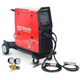 Poste à souder industriel MIG MAG FLUX 300A synergie écran LCD 380V MW Tools MIG305I