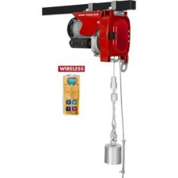Palan électrique à câble 500kg 60m 1,6 kW 230 V télécommande SANS fil type infinity MW Tools SHI500-R