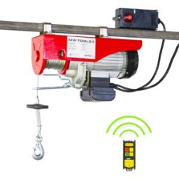 Palan électrique à câble 300/600kg 18/9m 1,1 kW 230 V télécommande SANS fil MW Tools SHN60018R