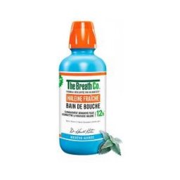 The Breath Co Bain de Bouche Haleine Fraîche Menthe Givrée 500 ml - Flacon 500 ml