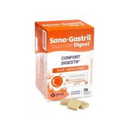 Laboratoire Yalacta Sano-Gastril Digest Confort Digestif 36 Unités à Mâcher - Boîte 36 comprimés de 1.5 g