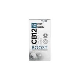 CB12 Boost White Eucalyptus Gommes à Mâcher 10 Unités - Etui 10 gommes à mâcher