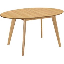 Miliboo Table à manger extensible ovale en bois clair L150-200 cm MARIK