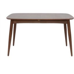 Miliboo Table à manger extensible noyer L130-190 cm NORDECO