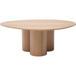 Miliboo Table basse design bois clair L100 cm HOLLEN
