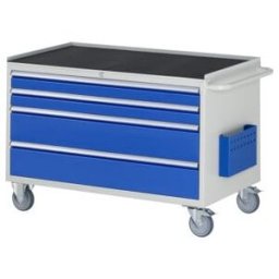 Rau Chariot de montage XXL3.1, L1145xP650xH795mm, 4x tiroirs-TA, MT-Top-25mm (05-XXL3.1A-MT.11)