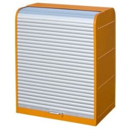 Bauer Südlohn Armoire à rideau pour produits dangereux RSG-2, laquée, orange jaune (4416-30-1000-2000)