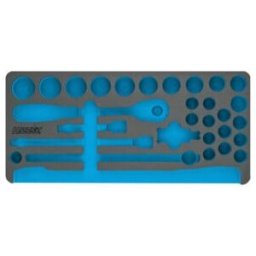 Insert en mousse souple HAZET à 2 composants 163-404L (163-404L)
