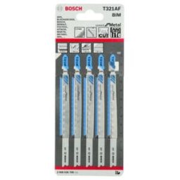 BOSCH Lames de scie sauteuse T 321 AF VE 5 pcs Speed for Metal (2608636705)