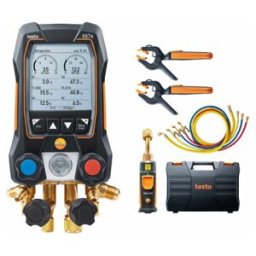 Testo Smart Kit de vide 557s avec tuyaux de remplissage Aide à l'assemblage intelligente et numérique (0564 5572)