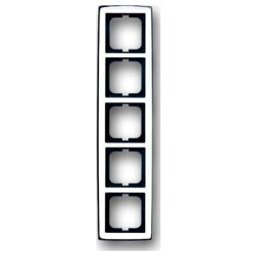 Busch-Jaeger Cadre 5-fach chrome brillant 1725-80G (2CKA001754A4330)