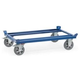 fetra Chariot à palettes 22809 - plateau 810x610mm pneus élastiques (22809)