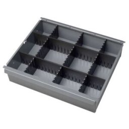 Kit de séparation de tiroir Rau pour tiroir à roulettes hauteur d'établi 65+130mm (09-200-29)
