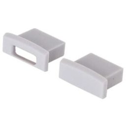 EVN Lichttechnik Embouts en plastique pour APFLAT1AM200 2 pièces Set Flat1PAK (FLAT1PAKSET)
