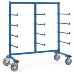 Chariot à bras portants Fetra avec sécurité anti-déroulement et PVC 4615-1AS (4615-1AS)