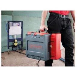 Rothenberger case system ROCASE 4212 Rouge avec insert pour le nettoyage des tuyaux (1000001878)